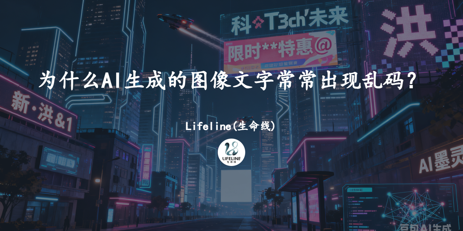 为什么AI生成的图像文字常常出现乱码?