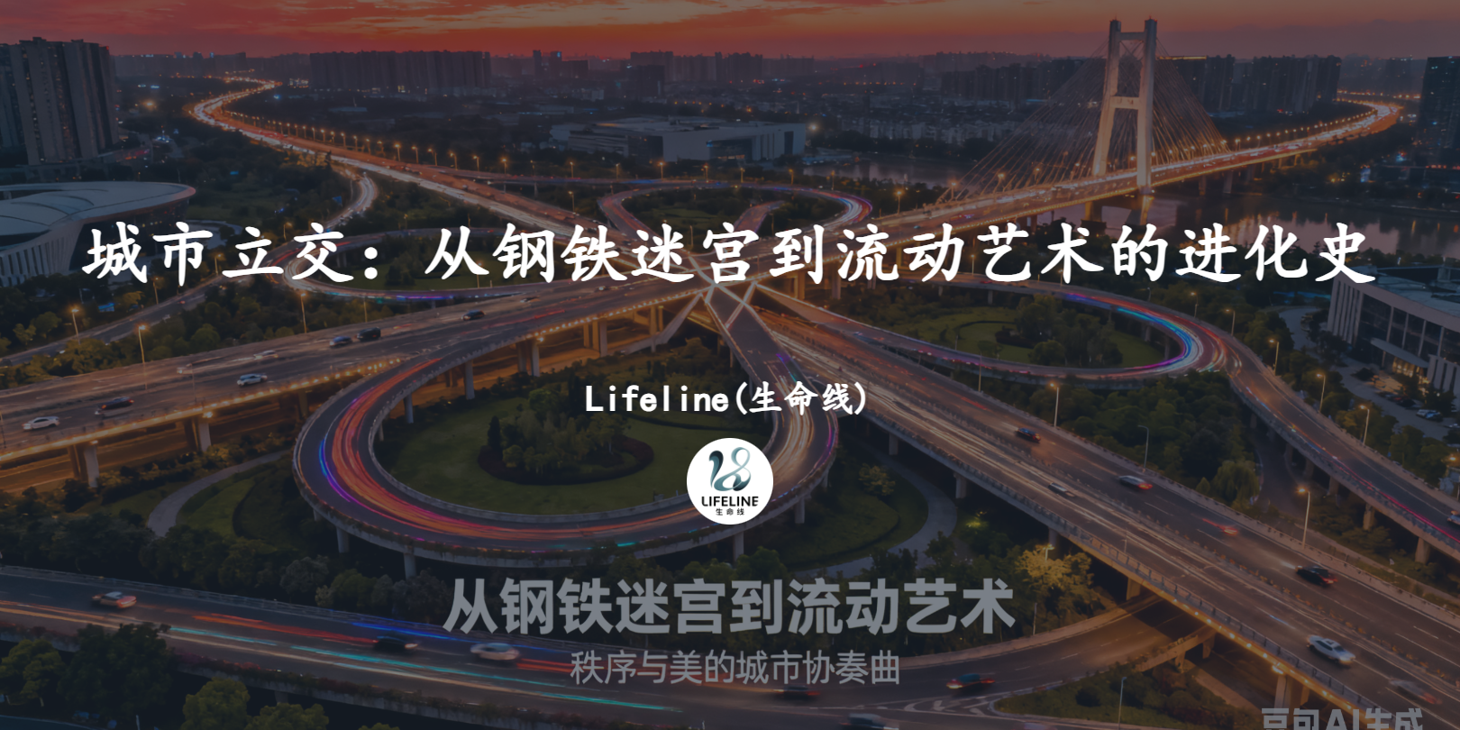 城市立交:从钢铁迷宫到流动艺术的进化史