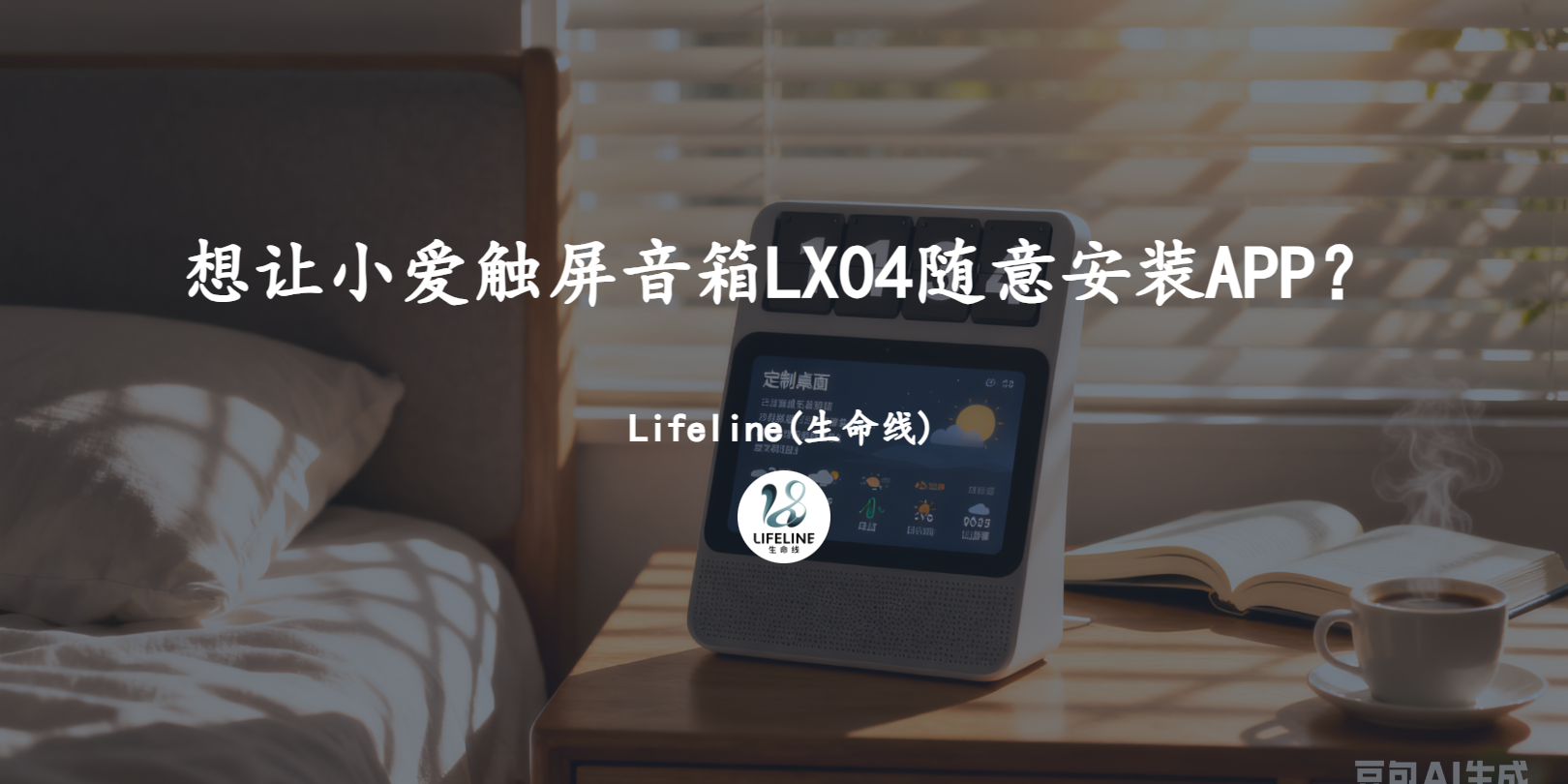 想让小爱触屏音箱 LX04 随意安装 APP?