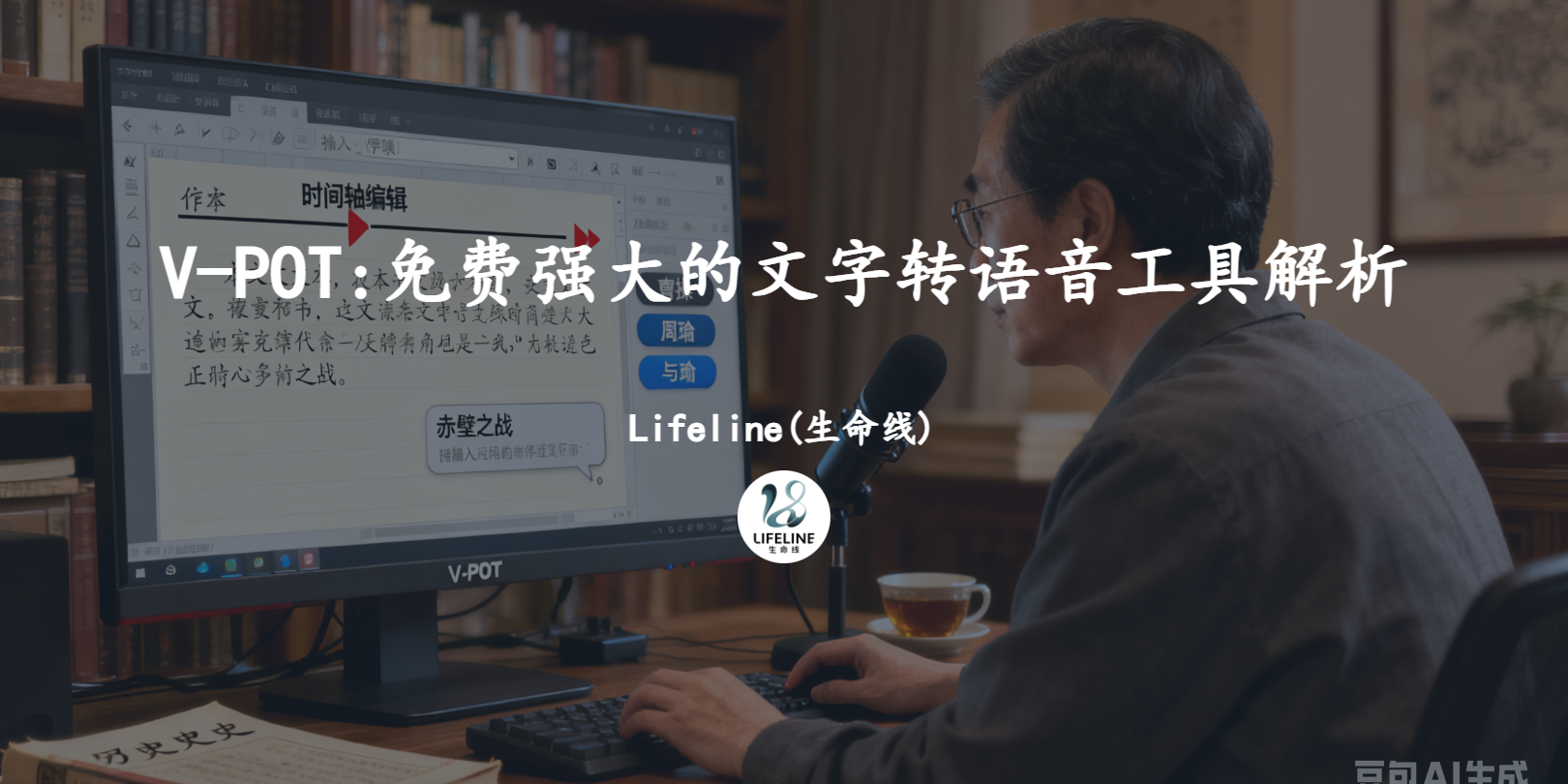 V-POT:免费强大的文字转语音工具解析